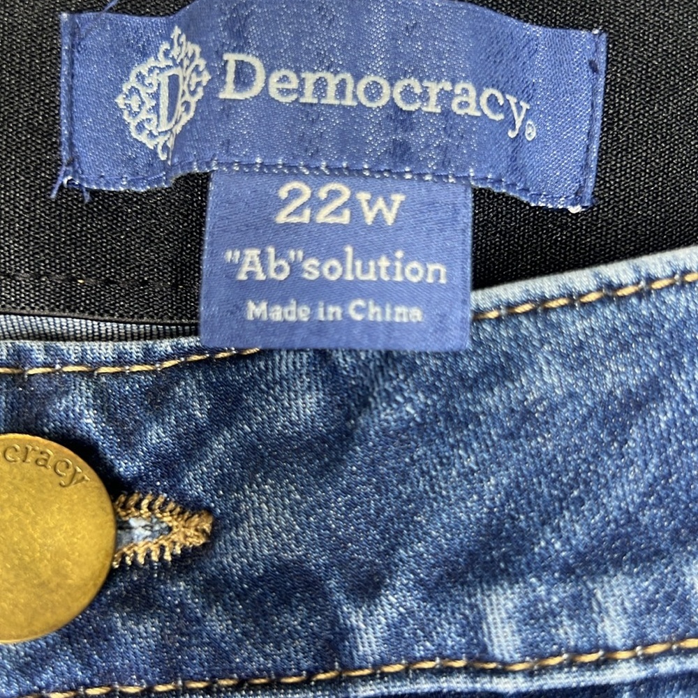 Democracy Absolution Ankle Skimmer Stretch Size 2… - image 5